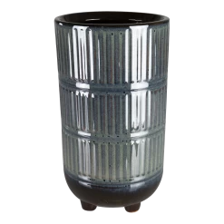 Bloempot Denise Hoog - D13 X H24cm - Sky Blue