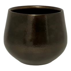 Bloempot Petra - D39 X H35cm - Koper