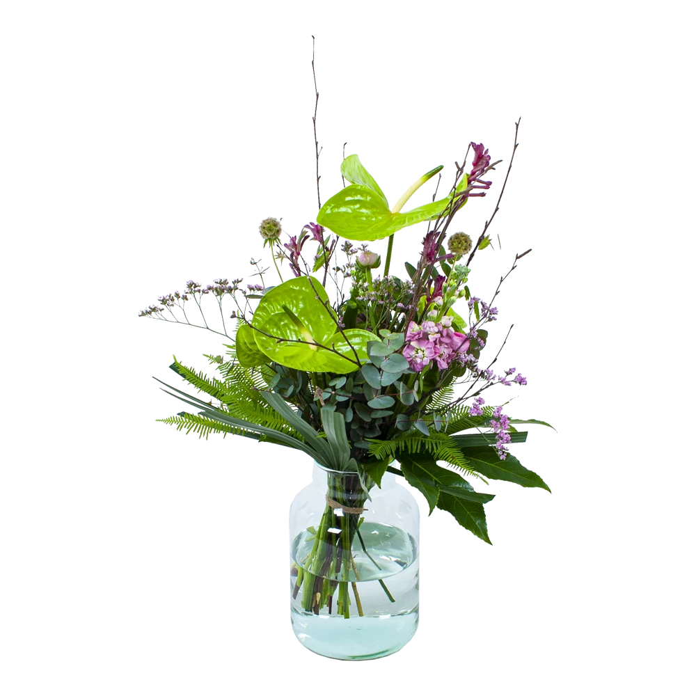 Boeket Anthurium Groot 1 Boeket Anthurium Groot