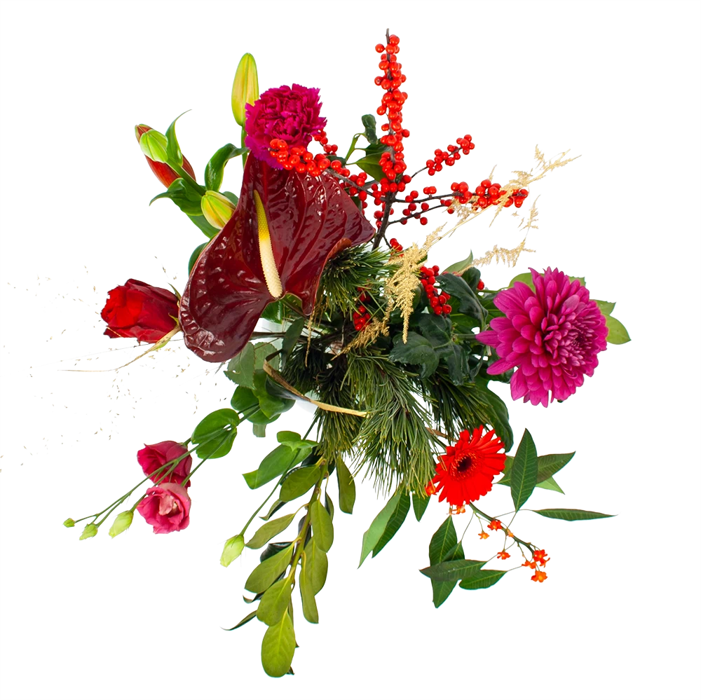 Boeket Liefdevolle Kerst Klein 2 Boeket Liefdevolle Kerst Klein - Afbeelding 2