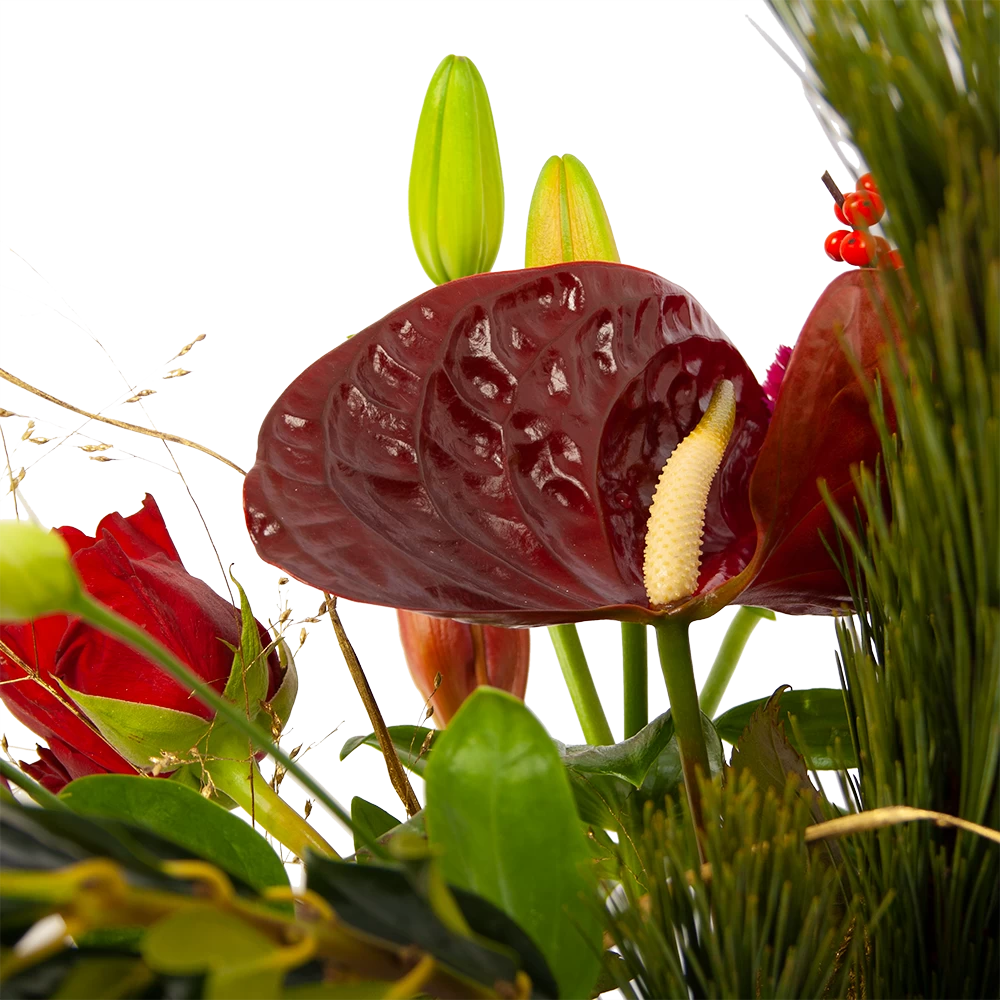 Boeket Liefdevolle Kerst Klein 4 Boeket Liefdevolle Kerst Klein - Afbeelding 4