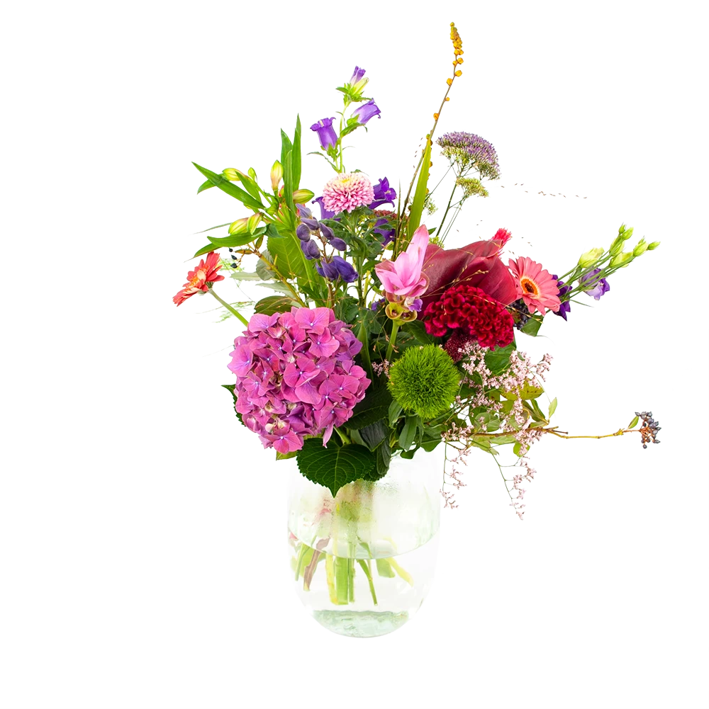 Boeket Paarse Passie Groot 1 Boeket Paarse Passie Groot