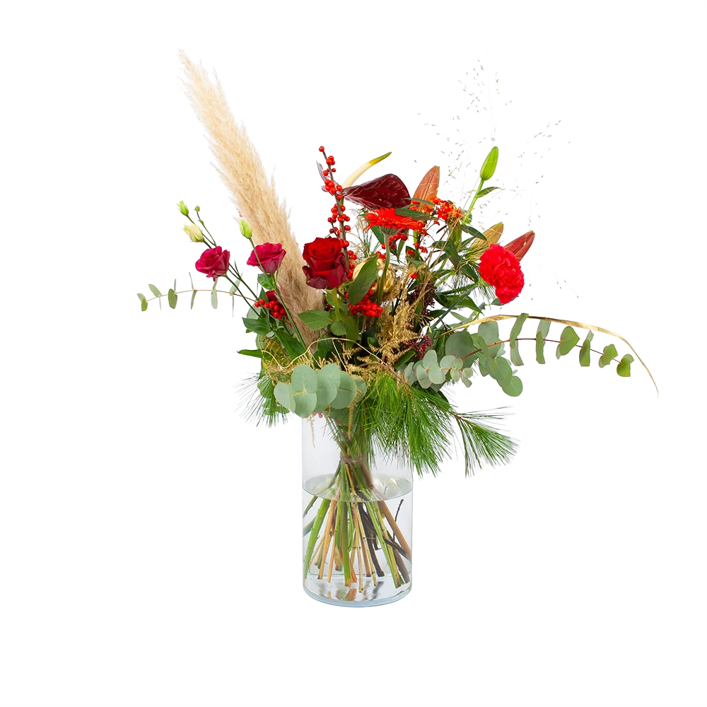 Boeket Winterse Pluim Klein 1 Boeket Winterse Pluim Klein