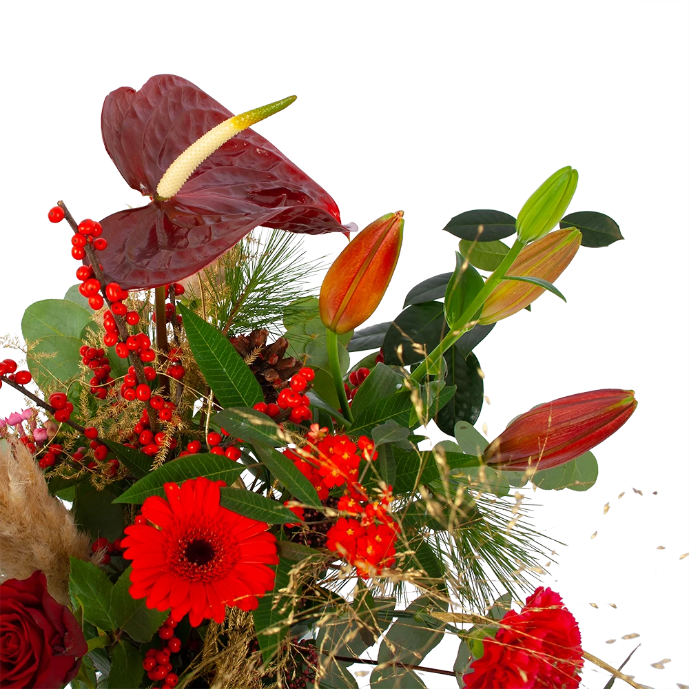 Boeket Winterse Pluim Klein 3 Boeket Winterse Pluim Klein - Afbeelding 3