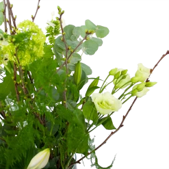 Boeket Witte Winter Middel -Kamerplanten Winkel boeket witte winter boeketten 3 2