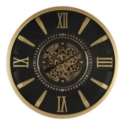 Klok Devon Goud U00f8 80 Cm - Wandklok