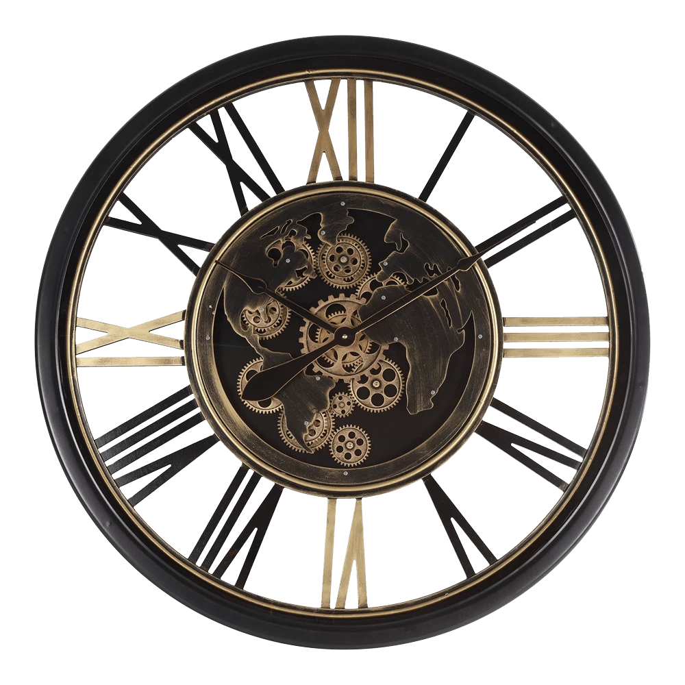 Klok Lancashire Zwart U00f8 80 Cm - Wandklok 1 Klok Lancashire Zwart U00f8 80 Cm - Wandklok