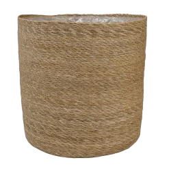 Plantenmand Stef - D38 X H38cm - Naturel