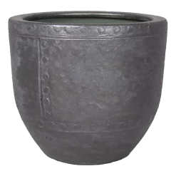 Bloempot Fien - D31 X H28cm - Antraciet