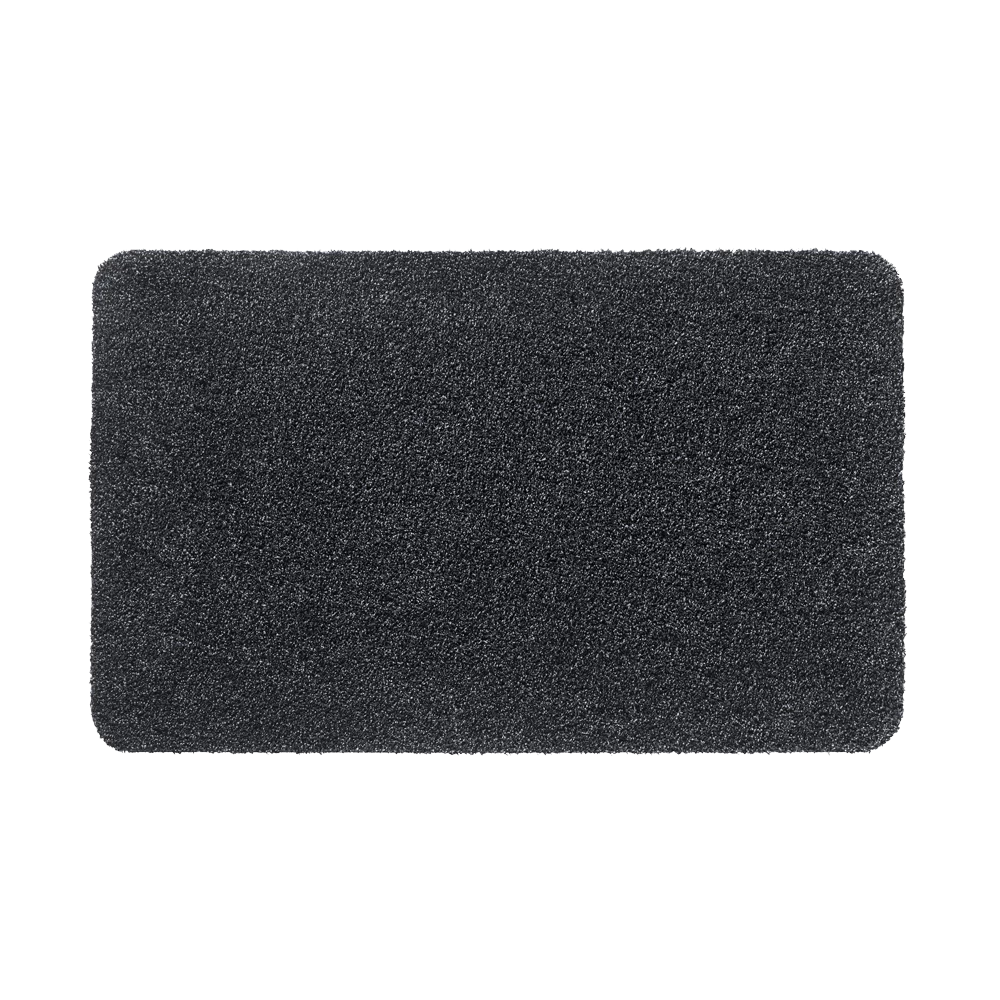 Schoonloopmat Aqualuxe - 80x50cm - Antraciet - Deurmat 1 Schoonloopmat Aqualuxe - 80x50cm - Antraciet - Deurmat