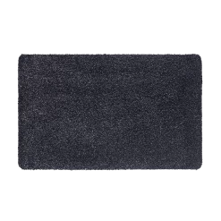 Schoonloopmat Aqualuxe - 80x50cm - Graphite - Deurmat