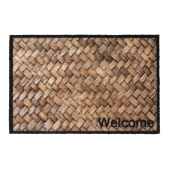 HAMAT Schoonloopmat Prestige Welcome Wicker - 75x50cm - Mix - Deurmat