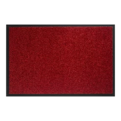 Twister Schoonloopmat - 90x60cm - Rood - Deurmat