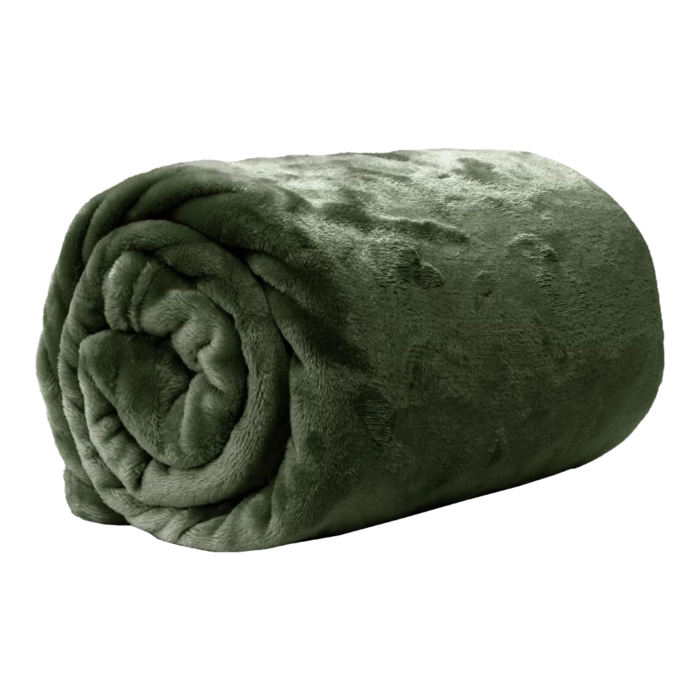 Unique Living Plaid Enzo - 130x180cm - Winter Green 1 Unique Living Plaid Enzo - 130x180cm - Winter Green