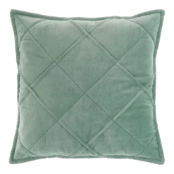 Unique Living Sierkussen Doutzen - 45x45cm - Surf Blue