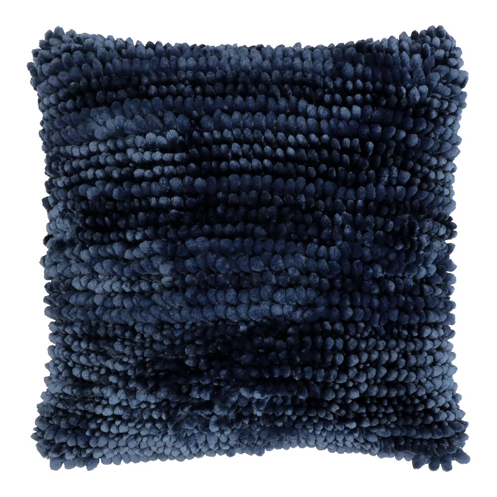 Unique Living Sierkussen Max - 45x45cm - Dark Blue 1 Unique Living Sierkussen Max - 45x45cm - Dark Blue