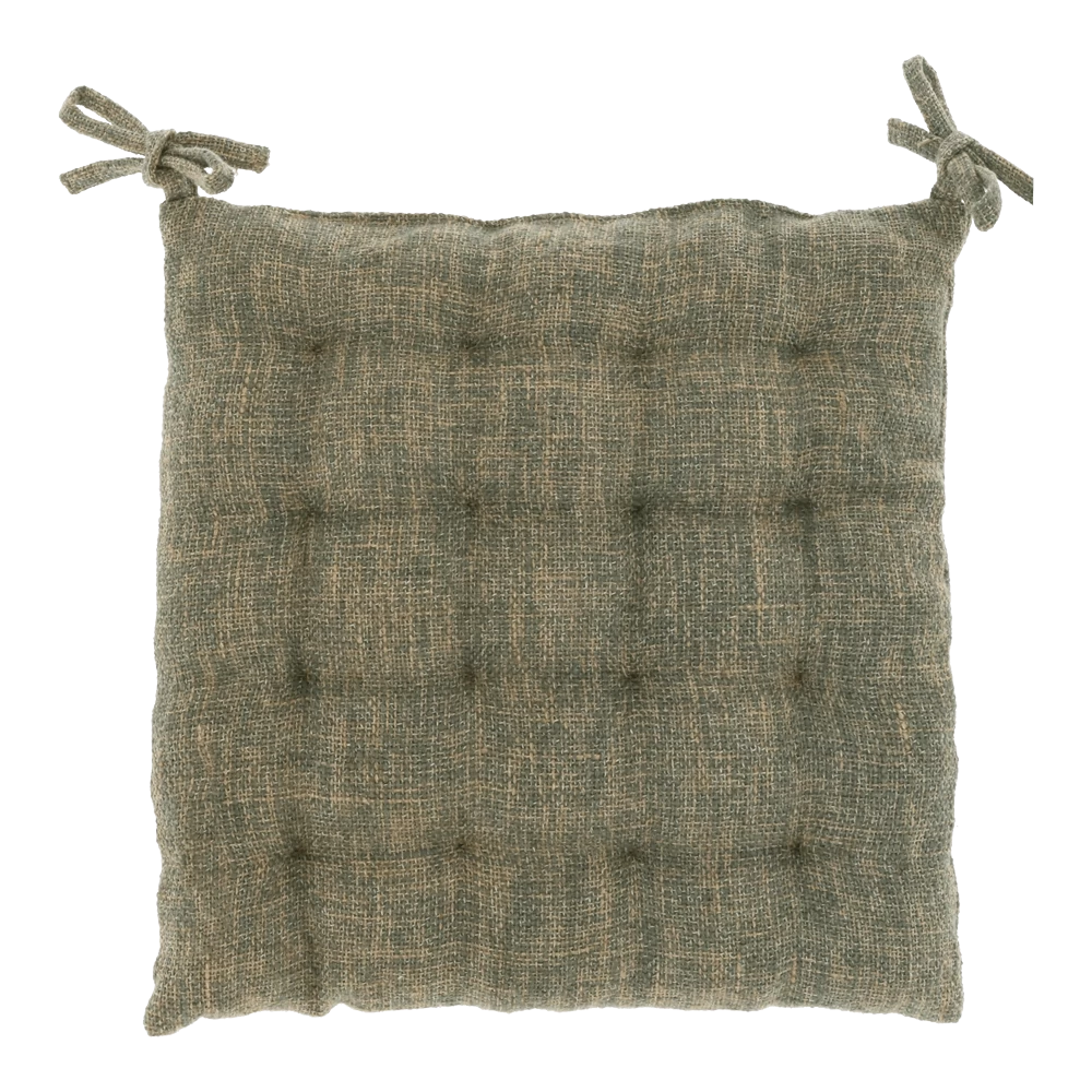 Unique Living Sierkussen Nessa - 40x40cm - Laurel Green 1 Unique Living Sierkussen Nessa - 40x40cm - Laurel Green