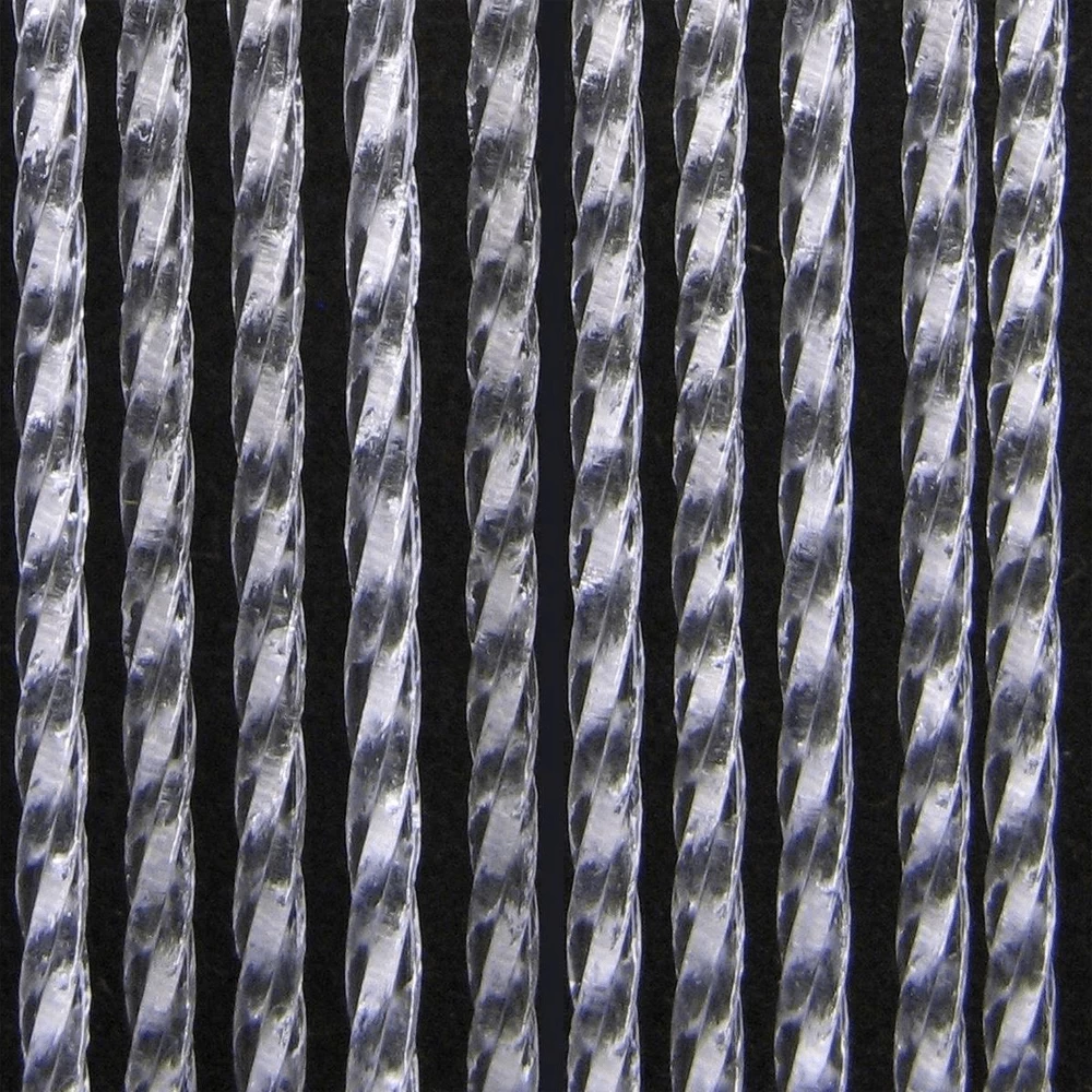 Vliegengordijn Roma - Transparant/Wit - 90 X 210cm - Sun-Arts - Afbeelding 3