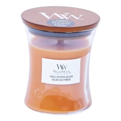 Woodwick Chili Pepper Gelato Medium Candle - Geurkaars