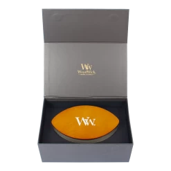 Woodwick Deluxe Gift Set Ellipse Candle Fireside - Geurkaars -Kamerplanten Winkel woodwick deluxe gift set ellipse candle fireside geurkaars 2