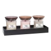 Woodwick Deluxe Gift Set Mini Jar Spring/Summer - Geurkaars