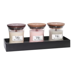 Woodwick Deluxe Gift Set Mini Jar Spring/Summer - Geurkaars