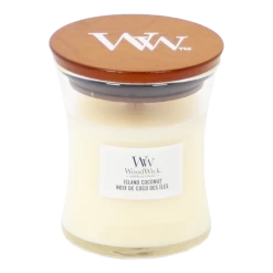 Woodwick Island Coconut Mini Candle - Geurkaars