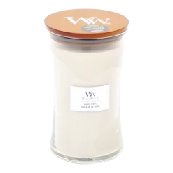 Woodwick Warm Wool Large Candle - Geurkaars